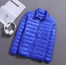 Deep Blue Mens Down Coats Jackets Outerwear Classic Winter Jacket Top Quality men Hooded Parkas with Fluffy Soft Fabric Lightweight Warm cotton L6