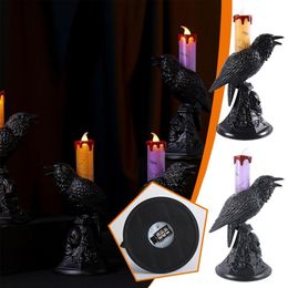 Other Event Party Supplies Halloween Crow Candle Light Horror LED Lamp Ghost Decoration Props Hand Pumpkin Spider DIY F0Z2 230818