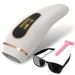 999,999 Flashes IPL Hair Removal Device - Painless, Permanent At-Home Hair Removal for Women & Men - Smooth Skin on Face, Armpits, Legs, Arms, & Bikini Line!