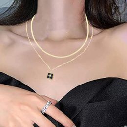 Pendant Necklaces Bohemia Stainless Steel Clavicle For Women Personality Fashion Handmade Choker Party Jewellery Gifts