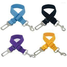 Dog Collars Retractable Adjustable Seat Belt Car Vehicle Fixed Pet Leash Supplies Wholesale