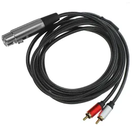 Microphones Audio Transferring Cable Equipment Converter Power Sound Xlr Balanced Adapter Stereo Conversion