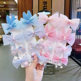 Hair Accessories Fairy Headwear Cute Mesh Headdress Ear Korean Style Hairpin Children Barrettes Accessory Girl Clip