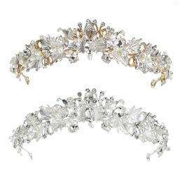 Hair Clips Elegant Bridal Headband Headdress Hairband For Prom Anniversaries Decor