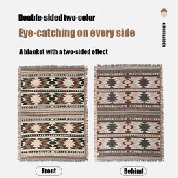 Mat MOBI GARDEN Blanket Exquisite Camping Comfortable Ethnic Style Outdoor Camping Home Warm Blanket Towel Blanket Carpet