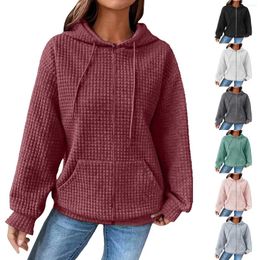 Women's Hoodies Ladies' Solid Colour Chain Long Sleeve Panelled Lightweight Women Pullover Sweatshirt Dress Zip Up Tunic Hoodie