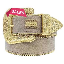 22022 Fashion Belts for Women Designer Mens Bb Simon rhinestone belt with bling rhinestog