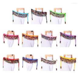 Belts Belly Dance Costume Waist Belt Chiffion Scarf With Blingbling Sequins Stage Dancing Shows Dropship