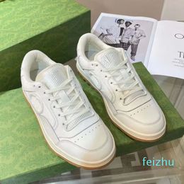 female small white shoes match color with thick sole leather sports casual shoes male couple shoes single shoe tide