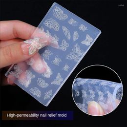 Nail Art Decorations 3d Relief Decoration High-quality Lasting Multipurpose Easy To Use Semi Permanent Enhancement Tools Mold Diy Nails
