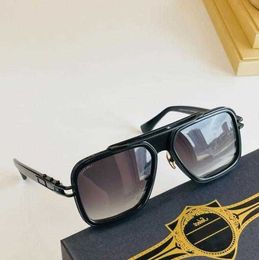Men Women Designer Sunglasses Dita Grand Lxn Evo Metal Minimalist Retro Mach Collection Sunglasses New Design Masonry Cut Edge Original Box GL67