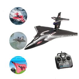 Aircraft Modle Land Water And Air H650 Fixed Wing Foam Waterproof Brushless Motor Remote Control Electric Model Toy Gifts 230818