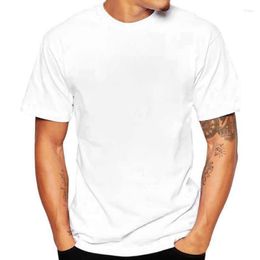 Men's Suits B1853 Summer Man Tshirt White T Shirts Hipster T-shirts Harajuku Comfortable Casual Tee Shirt Tops Clothes Short