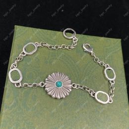 2023 New fashion Charm Bracelets Silver lettered luxury designer bracelet women's party birthday gift Jewellery