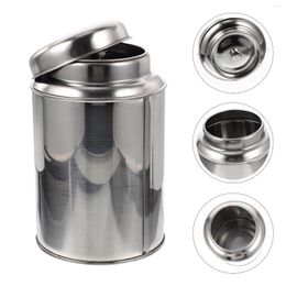 Storage Bottles Sealed Tank Tea Stainless Steel Canister Convenient Jar Multi-function