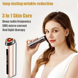 Infrared Radio Frequency Facial Care Machine - 3-in-1 Home Anti-aging Lifting And Rejuvenating Nursing Equipment, EMS High Frequency Facial Massager