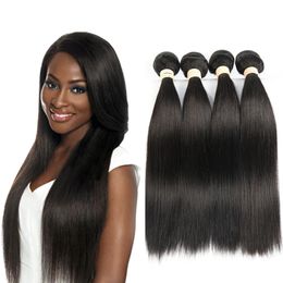 Straight Hair Bundles Straight Human Hair Bundles 30inches Remy Hair Bundles Brazilian Weave Human Hair For Black Women