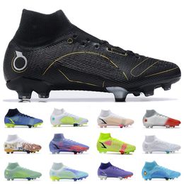 FG Soccer Shoes Ronaldo CR7 Vapores 14 XIV Elite SG Pro Anti Clog Cleats Outdoor Superfly 8 VIII CR110 Neymar Football Boots