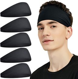 Elastic Headband Sports Hair Hoop Bands Fabric Head Band For Men & Women YT-0009