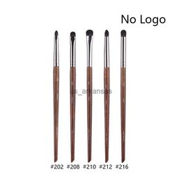 Makeup Brushes 5pcs/set Natural Wood Eyeshadow Makeup Brushes Eye Detail Make Up Brush Concealer Crease Smudge Cosmetic tools Set Thin liner HKD230821