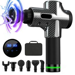 Full Body Massager Massage Gun Body Tissue Muscle Massager Gun 30 Speed Gear Massager Deep Fascia Gun 230821