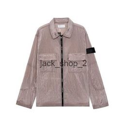 Outerwear Designer Badges Zipper Shirt Jacket Loose Style Spring Autumn Mens Top Oxford Breathable Portable High Street Stones Island Clothing Jacke Cp 2 6BP6