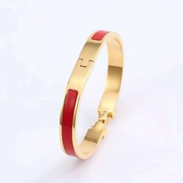 Designer bracelet 18k gold bracelet Classic Letter Bracelet Men's and Women's Couple's Bracelets Silver bracelet 8MM Wide Size 17 Luxury Jewellery