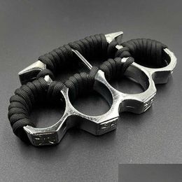 Tiger Finger Four Fist Set Zinc Alloy Thickened Self Legal Defense Ring Head Ing Ceq0 Drop Delivery Sports Outdoors Fitness Supplies B Dhaan
