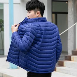 Men's Jackets Men Harajuku Colorful Bubble Coat Winter Jacket Mens Streetwear Hip Hop Parka Korean Black Clothes Puffer Jackets 230821