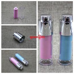 30ml airless pump plastic bottles , vacuum emulsion bottle with lotion on the travelling cosmetic packaging F050703 Rlejn