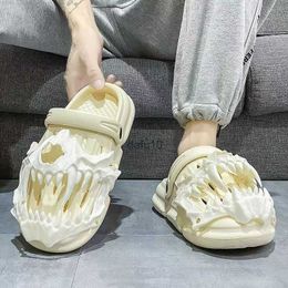 Slippers Custom Designer Women Sandals EVA Foam Rubber Hole Shoes Unisex Classic Garden Outdoor 2023 Summer Slippers For Men HKD230821