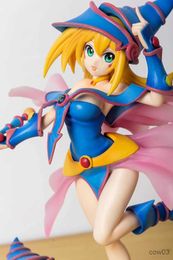 Action Toy Figures Yu-Gi-Oh! Anime Figures Yugioh Dark Magician Girl Statue Doll Yugi Figurine Model Collection Cute Decoration Toys R230821