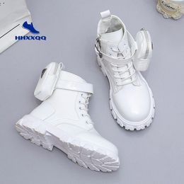 Boots Winter Children Shoes PU Leather Waterproof Plush Boots Kids Snow Boots Brand Girls Boys Casual Boots Fashion Sneakers 230821