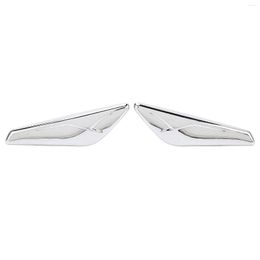 Interior Accessories Chrome Front Finisher Trim Fender Reliable Scratch Resistant ABS Excellent Performance 51117338570 OEM