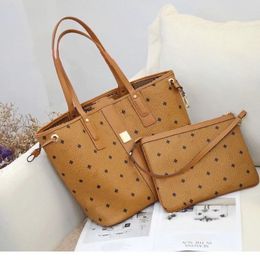 2023Hot mom bag shopping bag mother Joker Tote bag commuter bag top quality one-shoulder handbag tramp luxury yard handbag designer leather composite bag