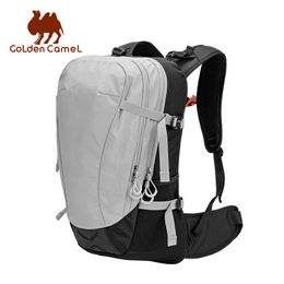 Backpacking Packs GOLDEN CAMEL 27L Outdoor Man Backpack Mountaineering Bag for Men Women Sports Hiking Trekking Bags Light Travel Camping Rucksack 230821