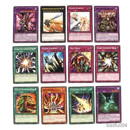 Card Games 72Pcs/Box Yu gi oh Card in English Eldlich Sky Striker Virtual Word YU GI OH Master Duel Competitive Deck Trading Card Game R230821