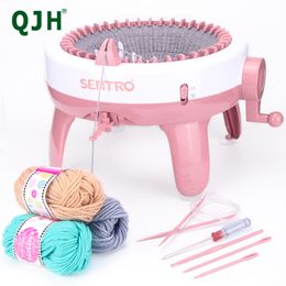 Fabric and Sewing Sentro Knitting Machine Craft Project 40 Needle Hand Knitting Machine Kit for Knitting Craft Such as Scarves/Hats/Sweaters/Glove 230821