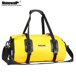 Bags Rhinowalk 20L Waterproof Fitness Bag Multifunctional Bike Bag High Capacity Bicycle Bag Shoulder Bag Bike Accessory