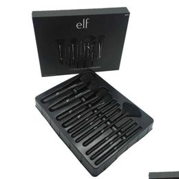 Other Health Beauty Items Makeup Brushes 11Pcs/Set Elf Brush Set Face Cream Power Foundation Mtipurpose Cosmetic Tool With Box Dro Dhv3A
