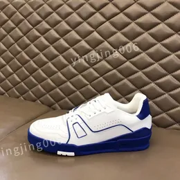 2023 New hot top Luxury High Quality Designer Casual Shoes Classic plaid Trainers Stripes Shoe Fashion Trainer For Man Woman sneakers size39-44 rd1013