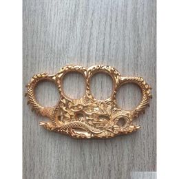 Finger Four Self Legal Defence Buckle Tiger Fist Zinc Alloy Material Sturdy And Wear Resistant Chinese Dragon M9Gl Drop Delivery Sport Dhgfi