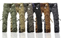 2023 Worker Pants Christmas New Men's Casual ARMY Cargo Camo Combat Work Pants 6 Colour Fashion Trousers Size 28-38 megogh-6 CXG8218
