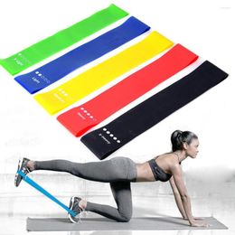 Resistance Bands 5pcs/Set Exercise Elastic Llightweight TPE Yoga Stretching Belt Multifunctional Auxiliary Tools For Bodybuilding Equipment