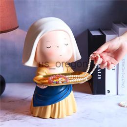 Other Home Decor Creative gift big artist tray room home bedroom porch decoration desktop key storage box ornaments Decoration deco x0821