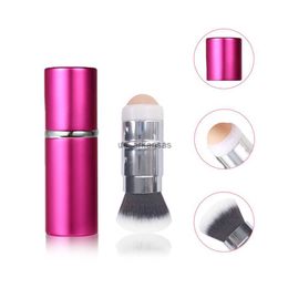 Makeup Brushes New 2 in 1 Volcano Oil Absorbing Foundation Brush Makeup Brush Set Makeup Concealer Brush Blush Loose Powder Brush Beauty Tools HKD230821