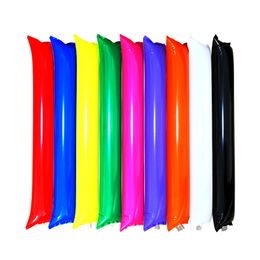 Thunder Sticks Bam Inflatable Noisemakers Cheerleading Plastic Clap Hands Cheering Sticks Basketball Football Party Sport Team Spirit Matracas Inflables