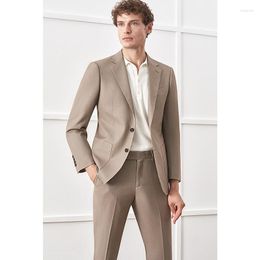 Men's Suits V1489-Loose Fitting Casual Suit Suitable For Spring And Autumn