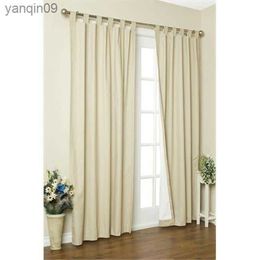 Curtain Thermalogic Insulated Solid Color Tab Top Curtain Pairs 95 in. Natural Curtains Fringe curtain Bathroom curtains for shower Jap HKD230821