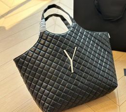 Icare Maxi Bag 36CM designer bag Women tote bags Attaches Crossbody Shopping beach famous Large Totes Shoulder Purse Genuine Handbags